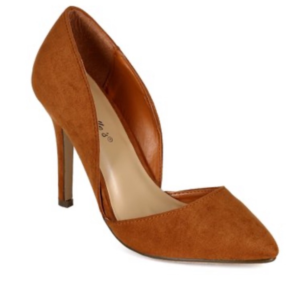 LEATHER Brown Heels
